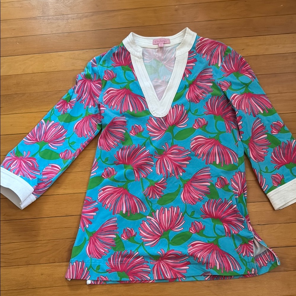 Lilly Pulitzer Pastel Floral Top